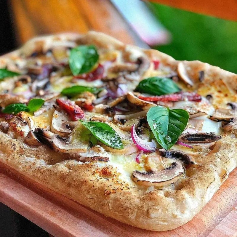 Пицца Жульен с шампиньонами