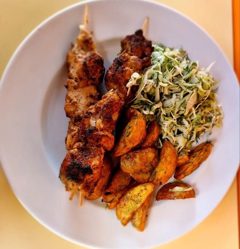 Куриные шашлычки